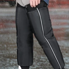 Cycling Leg Warmers Gear Protective Versatile Zipper Comfortable Leg Sleeves