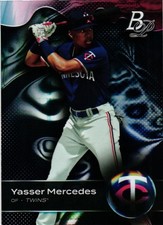 2023 Bowman Platinum #TOP-95 Yasser Mercedes