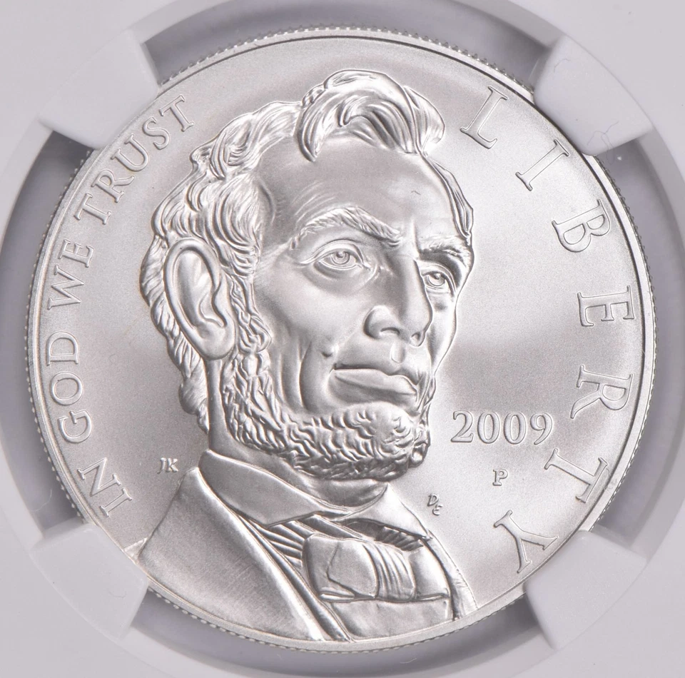 MS70 2009-P Lincoln Commemorative Dollar NGC Brown Label *9821 - Image 3 of 4