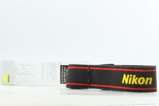  Unused Nikon Camera Neck Strap for Professional Red Black From JAPAN