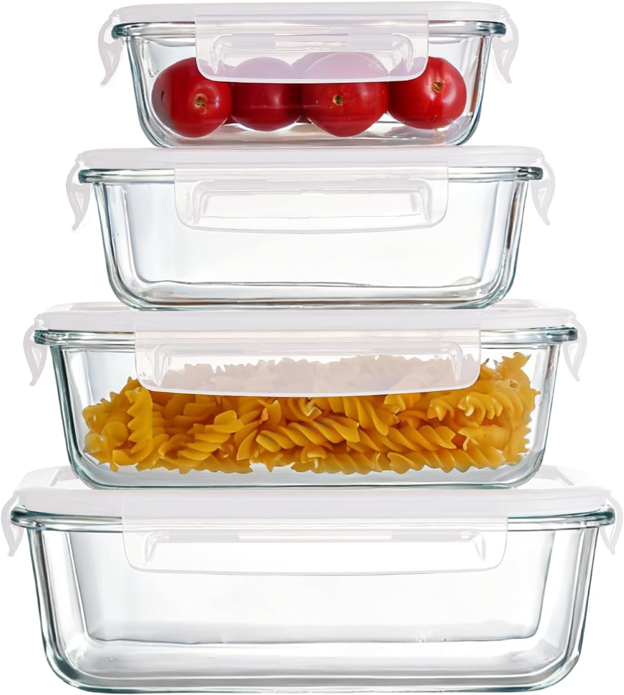 Es With Lids, Glass Food Storage Containers, And Airti