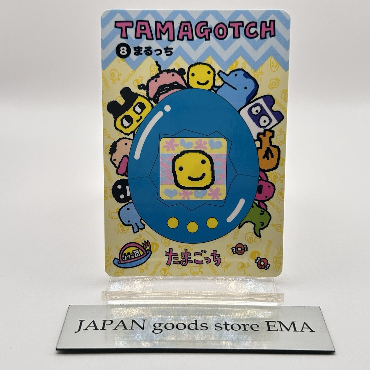 Tamagotchi Card No.8 Marucci Bandai 1997 Made In Japan