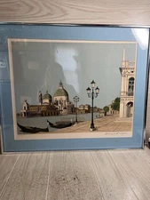 Original Art Lithograph San Marcos signed Denis Paul Noyer 230/375 Certified