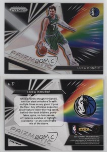 2021-22 Panini Prizm Prizmatic Silver Prizm Luka Doncic Luka Dončić #27