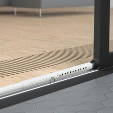 Sliding Door Security Bar, 17-50 Inch Adjustable Patio Door Security Bar with...