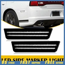 2X Rear White Led Marker Side Light for 2011-2014 Dodge & Charger Challenger New