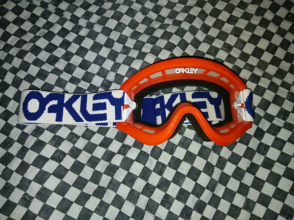 Винтажные розовые/синие очки/защита маски Oakley, мотокросс, Ама Скотт, 100 - Изображение 2 из 4