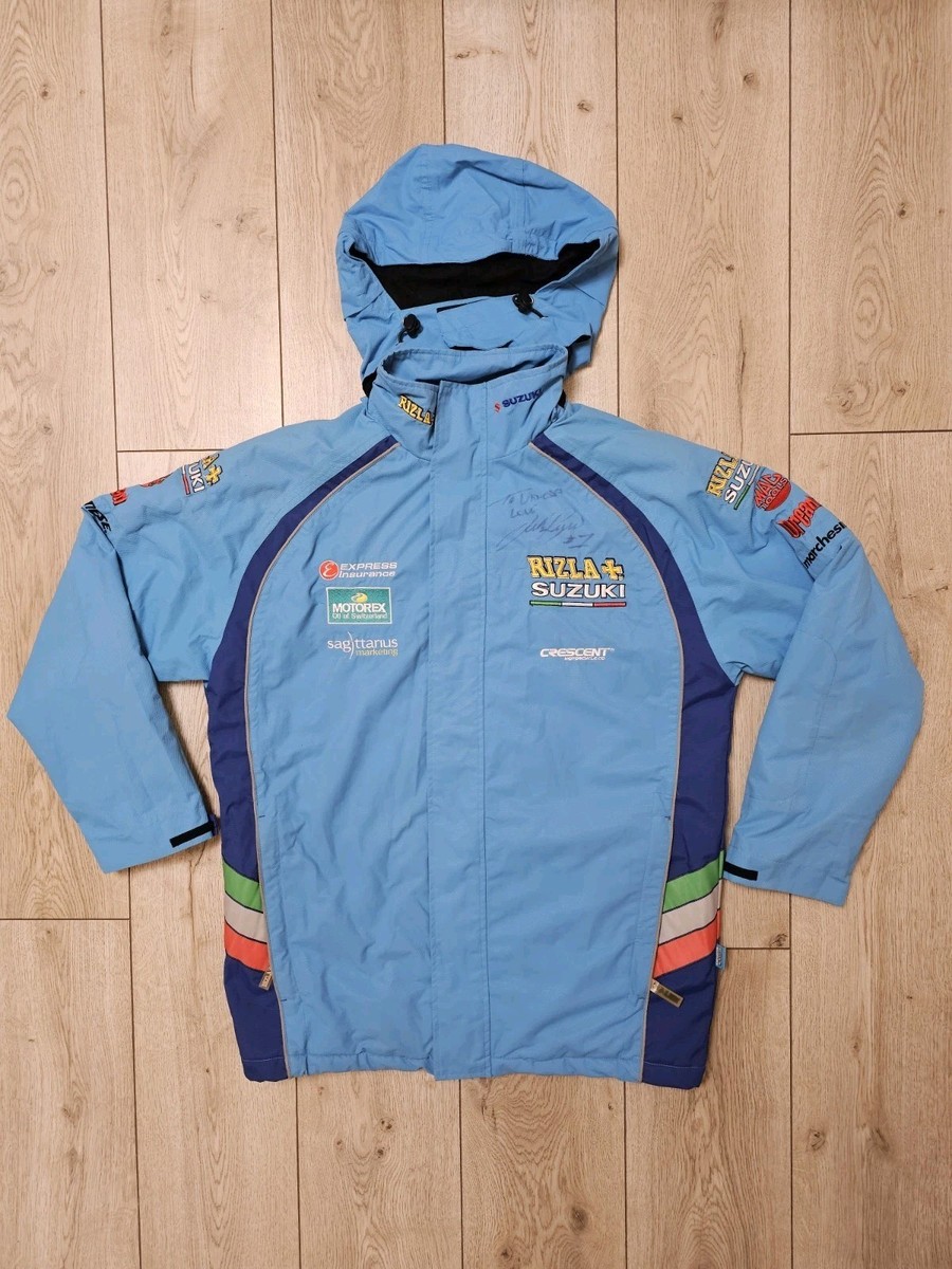 rough＆swell TRICOLOR RIB JACKET SAX　BLUE RIB NEOPRENE JACKET - Cornflower blue | ZARA United States
