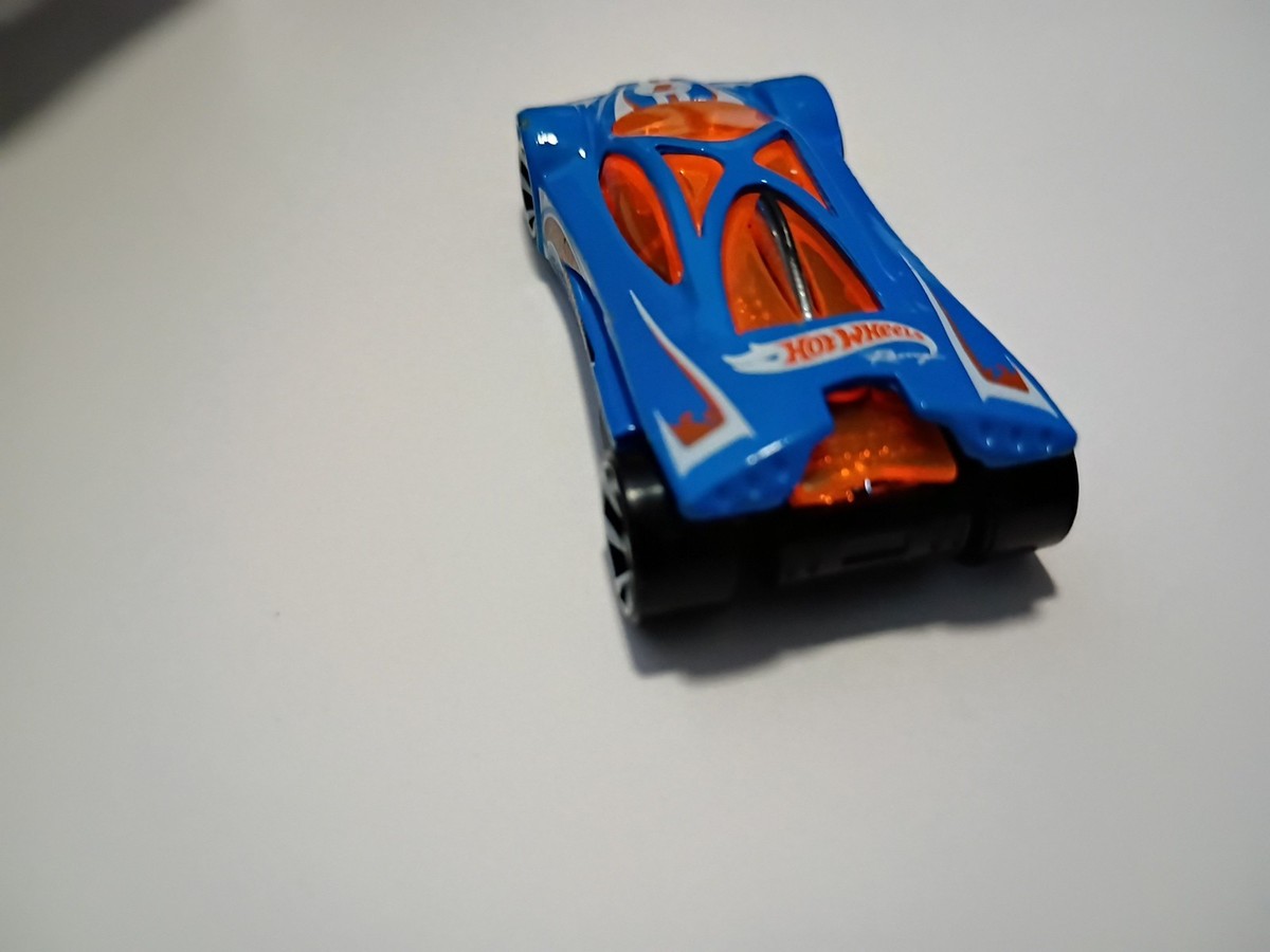 Hot Wheels Sling Shot Blue Orange Canopy Diecast 1:64 – Pre-Owned