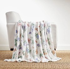 New Lenox Butterfly Meadow Throw Blanket