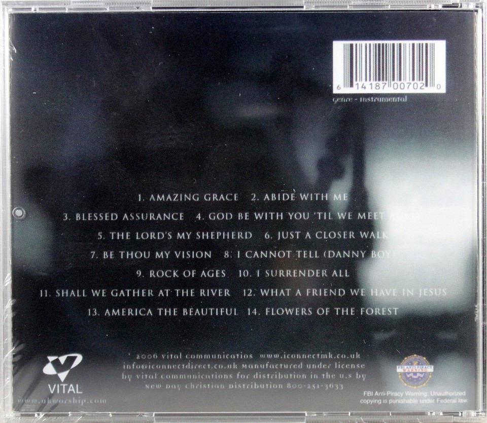 Amazing Grace Bagpipes NEW CD Christian Various Artists & Songs