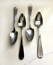 Vintage Norpro Stainless Steel Set of 4 Grapefruit Spoons Japan
