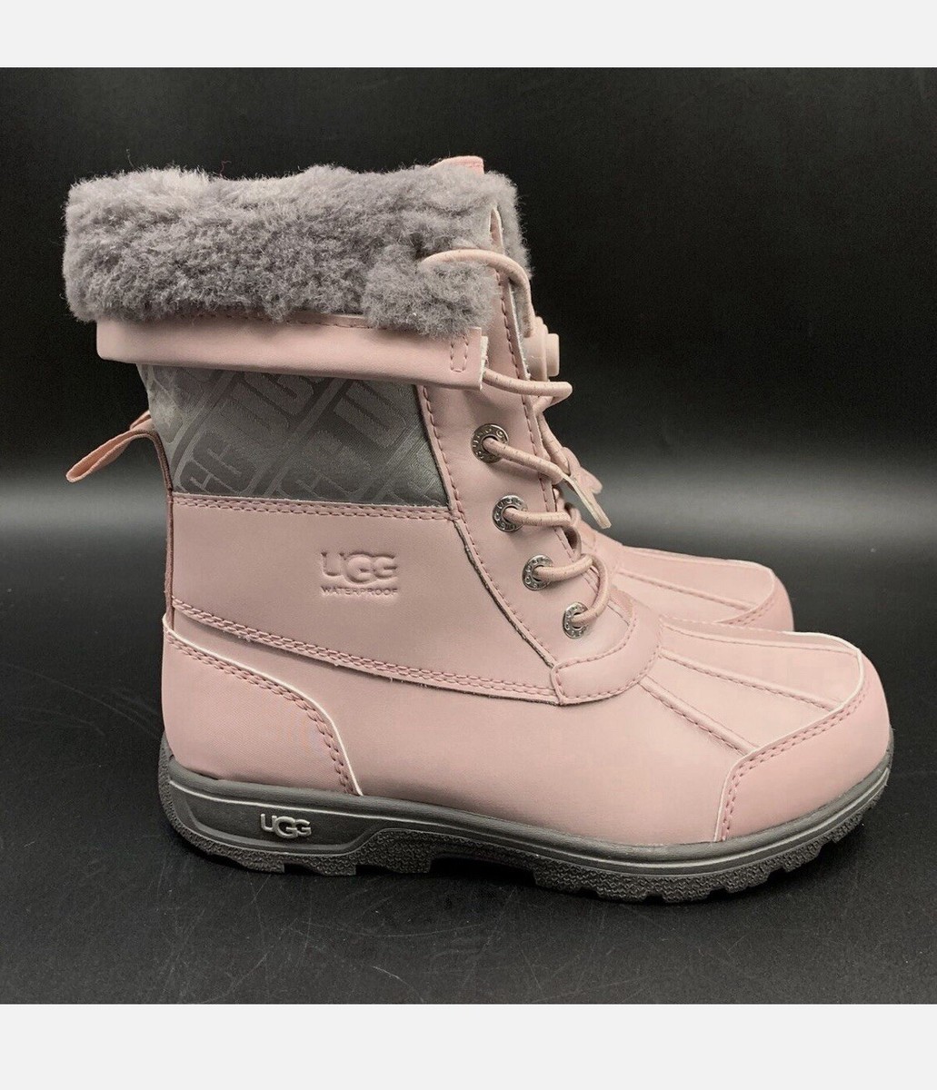 Ugg Kids Pink Ugg Snow Boots UGG KIDS BUTTE II SNOW BOOT PINK