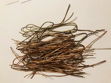 1 Lb Shiny Bare Bright Romex Copper Wire Hand Stripped Crafts Scrap Melt