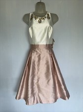 NWT Eliza J Sleeveless Beaded Cocktail Party Dress Size 8