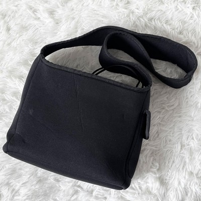 Miu Miu Vintage One Shoulder Bag Archive 90s Nylon Black Used VG 