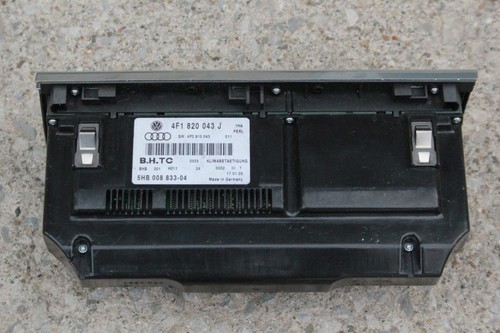 Audi A6 2005-2008 calentador de aire acondicionado unidad de temperatura control de clima 4F1 820 043 J fabricante de equipos originales - Imagen 4 de 6