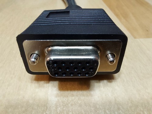 3DFX Voodoo 1 & 2 Pass-Through Cable / 12 Inches / Male To Female 15-Pin VGA - Picture 10 of 10