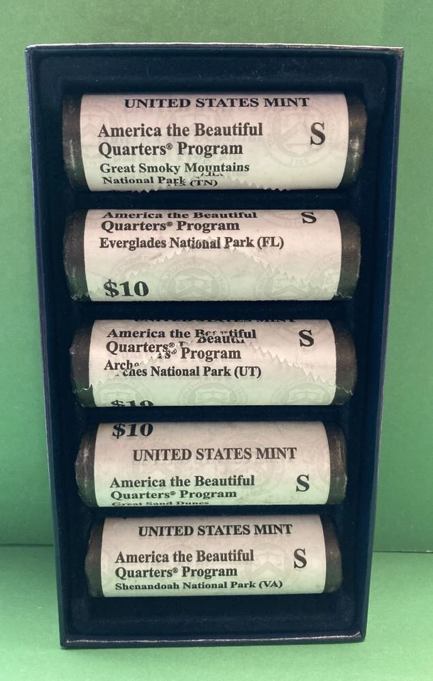 2014 S  GEM PROOF LIKE 5 QUARTER SET - AMERICA THE BEAUTIFUL - Image 2 of 4