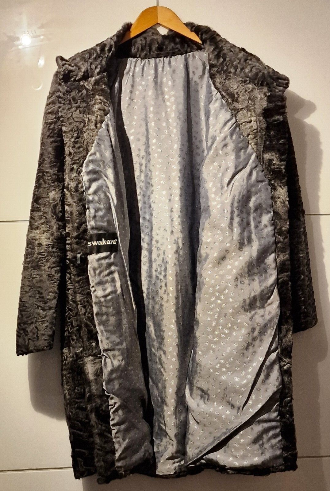 ! SWAKARA Echtpelz ! Persianer Mantel als Ideales Geschenk zum