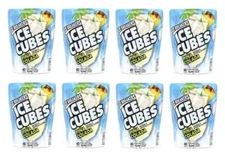 ICE BREAKERS Ice Cubes Pina Colada Flavored, Sugar Free Gum (Pack of 8) Deals
