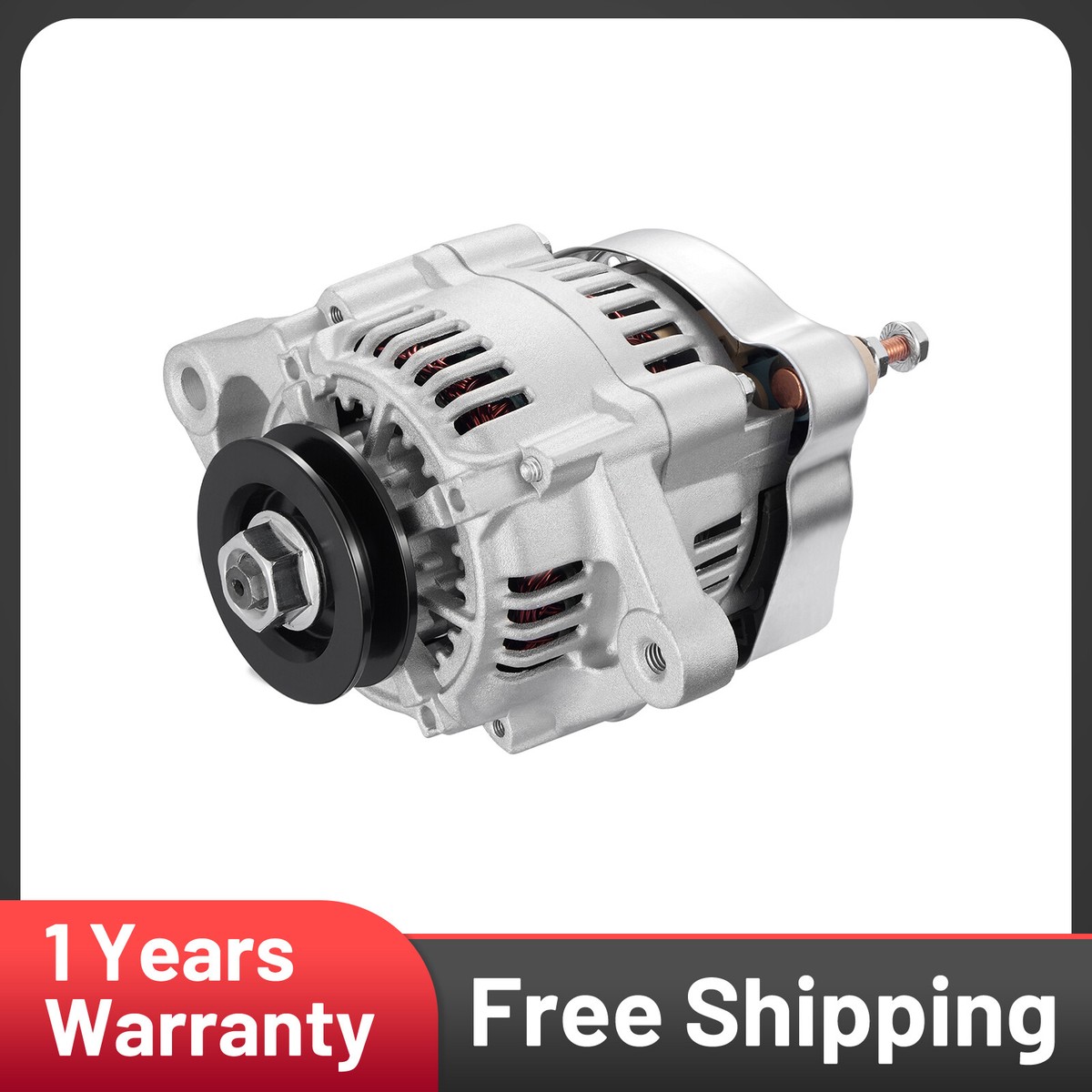 Alternador Nuevo 40A 12V Para Motores Kubota D1005, D1105, V1505 - Compatible Denso