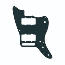 Parts For US 2024 Fender Jazzmaster player II Guitar Pickguard, 3Ply Black