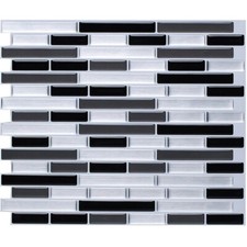 Self Adhesive Mosaic Tile Wall decal Sticker DIY Kitchen Bathroom Home Decor