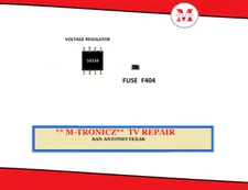 REPAIR KIT FOR SONY   DPS BOARD  A-2195-346-A   A2094368A  1-980-840-11  (173612