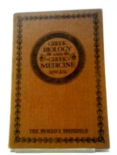 Chapters In The History Of Science: I: Greek (Charles Singer - 1922) (ID:31772)