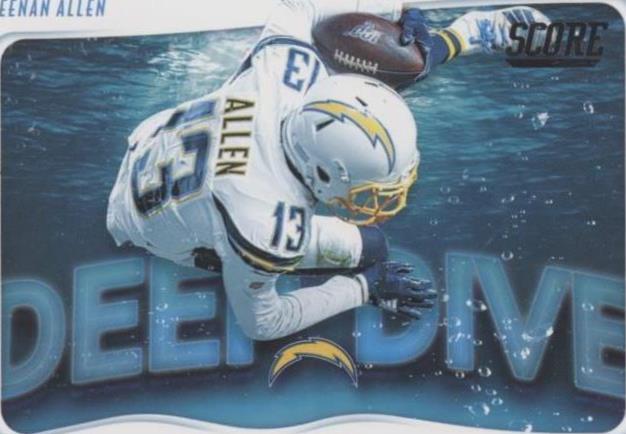 2020 Score Keenan Allen #DD-KA - 1 of 2