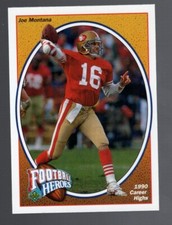 1991 Upper Deck - Football Heroes Joe Montana #8 Joe Montana
