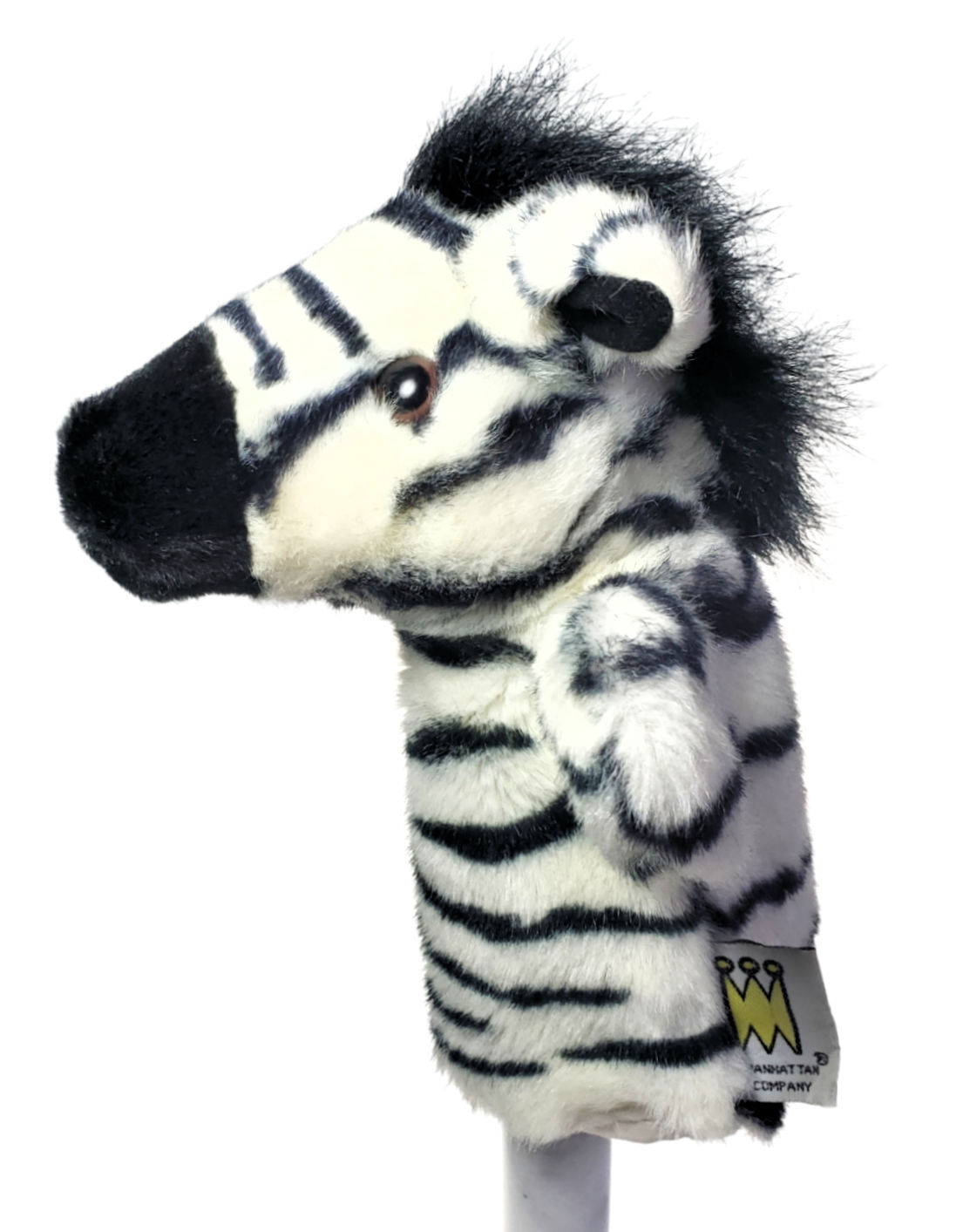 Manhattan Toy 10 inch Zebra Hand Puppet eBay