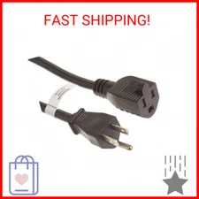 C2G 4FT Premium Universal Extension Cord - Power Extension Cord for TV, Computer