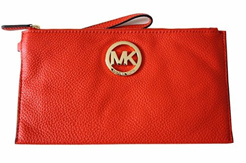 michael kors orange wallet