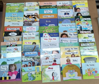 Fountas & Pinnell 1-70 LLI Orange Full Color Reader Books Levels A-C Grade K