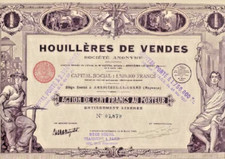 🎩🎩🎩    U28  -  HOUILLERES DE VENDES