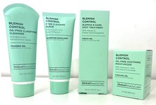 4 Set, Global Beauty Blemish Control Skincare Cleans Scrub Treatment Moisturizer