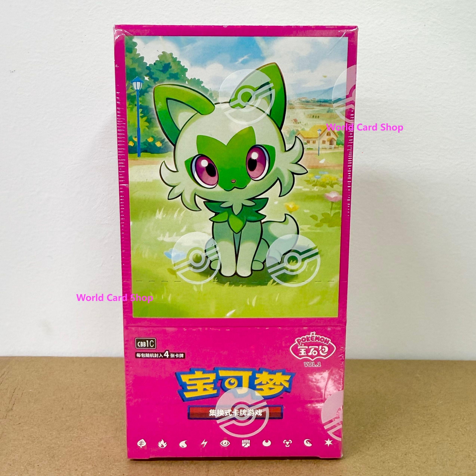 Pokemon TCG S-Chinese Horizons Gemstone Gem Pack Booster Box CBB1C Sealed New