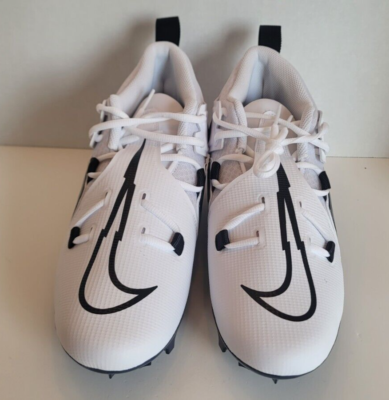 Nike Alpha Menace Pro 3 Football Cleat White Navy Black CT6649-108 Mens NEW Nike Alpha Menace Pro 3 Football Cleat White Navy Black  main image 2