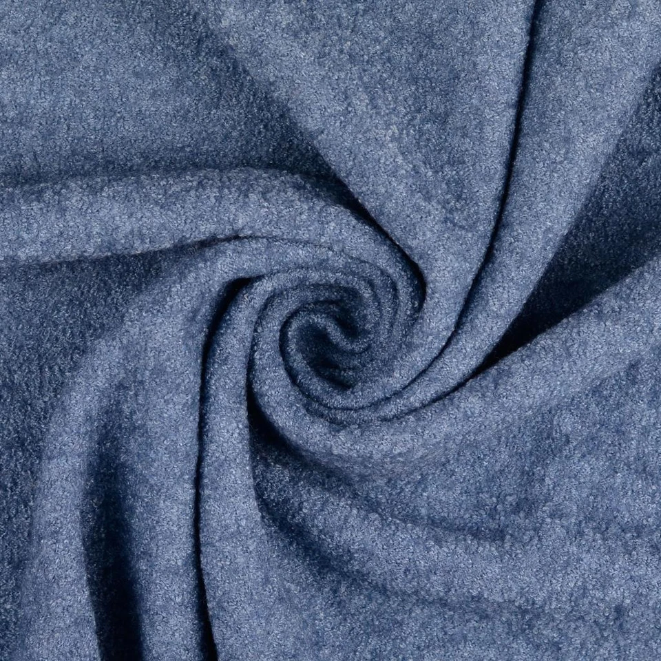 Wool Boucle-BEA-Viskose Wolle von Stofftreff Santi®-Mantelstoff-50 cm Schritte - Bild 4 von 4