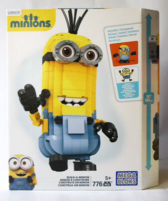 MINIONS 2015 MEGA BLOKS BUILD A MINION 776 PIECES CNF59 NEW SEALED