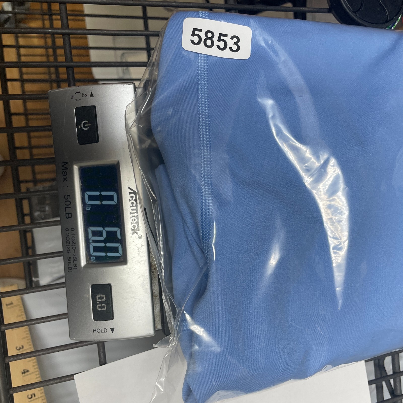 Fabletics High Waisted Size Small Light Blue ankl… - image 9