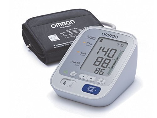 Tensiomètre, Bras Machine Automatique De Pression Artérielle Numérique Accueil Utilisation, Fréquence Cardiaque Surveillance Compteur Avec Brassard 22-42cm, 2 × 120 Sets Mémoire