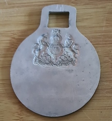 1951 R.S.P.C.A RSPCA Verdienstabzeichen Medaille Aluminium Wappen - Bild 2 von 3