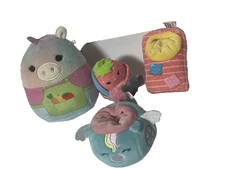 Squishmallow Squishville Lot of 4 Plush 4”-5” tall 2021