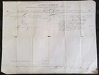 1864 Mar 1 Civil War Troops Payment Account Document Total To $267K RARE 20"x16"