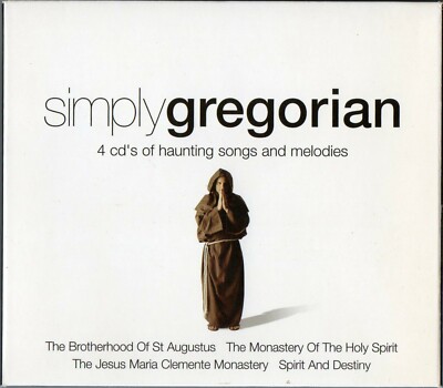 VARIOUS ARTISTS - Simply Gregorian ; 4CD in Box ; NEU
