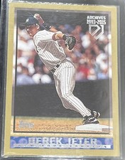 2017 Topps Archives Derek Jeter Retrospective #DJ6 - Yankees