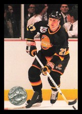 Sergio Momesso #240 1991-92 Pro Set Platinum Vancouver Canucks